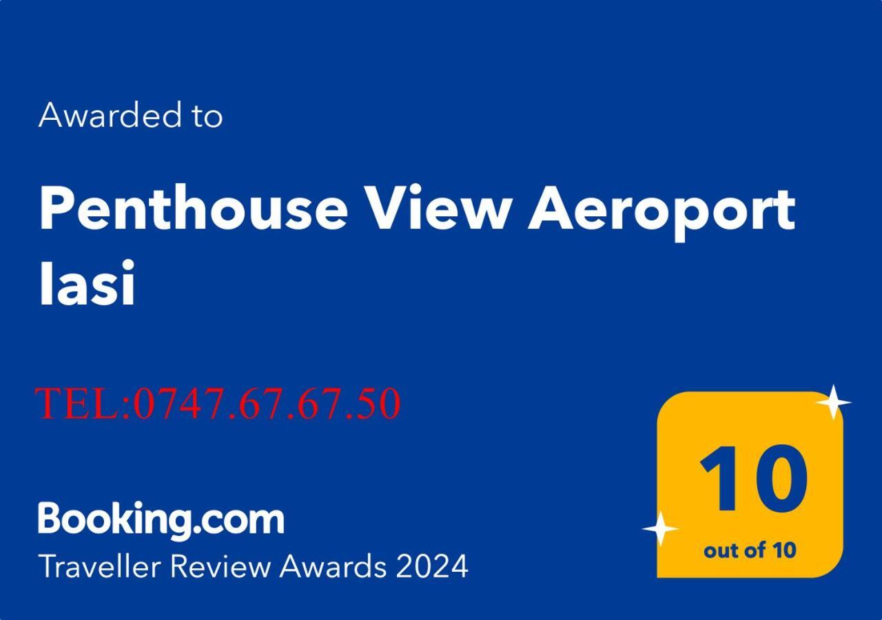 Appartamento Penthouse View Aeroport Iasi 2 Esterno foto